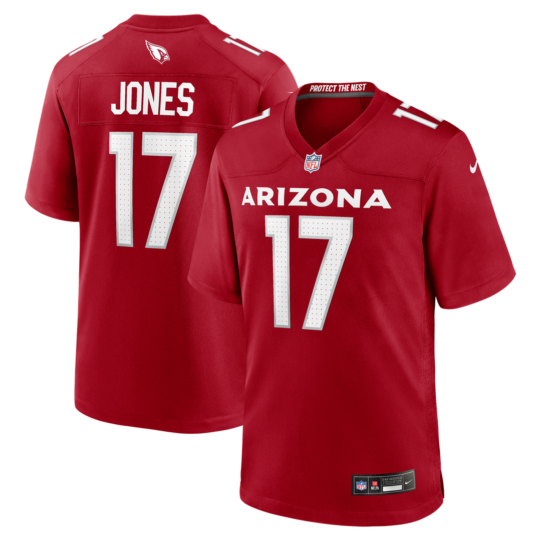 Zay Jones Arizona Cardinals Nike Team Game Jersey - Cardinal Official NFL Team Apparel Football Fan Gear