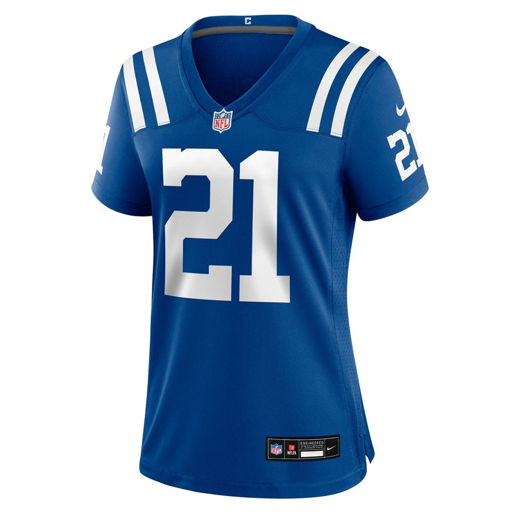 DJ Giddens Indianapolis Colts Nike Women's Team Game Jersey - Royal Official NFL Team Apparel Football Fan Gear