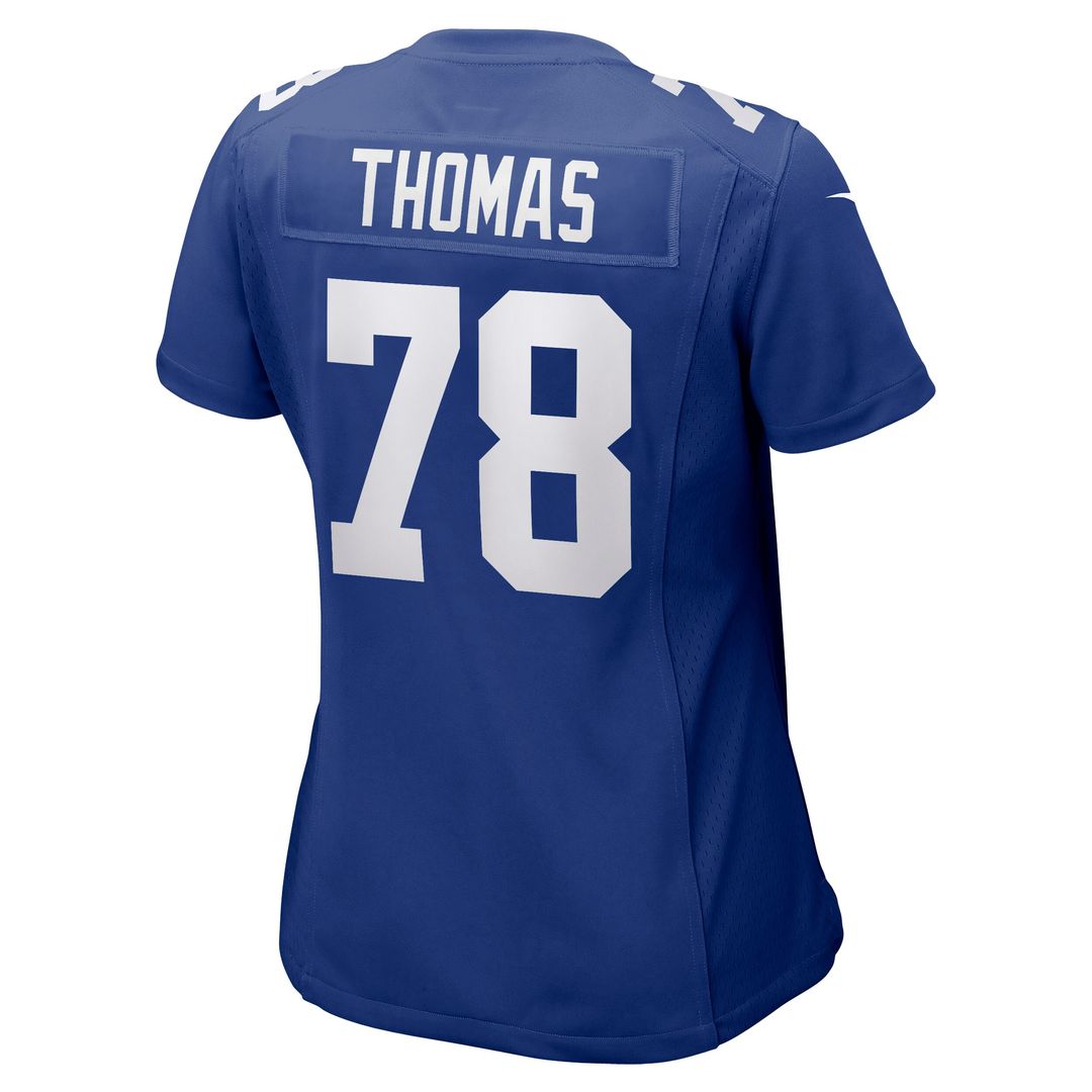 Andrew Thomas New York Giants Nike Women's Game Jersey - Royal Official NFL Team Apparel Football Fan Gear