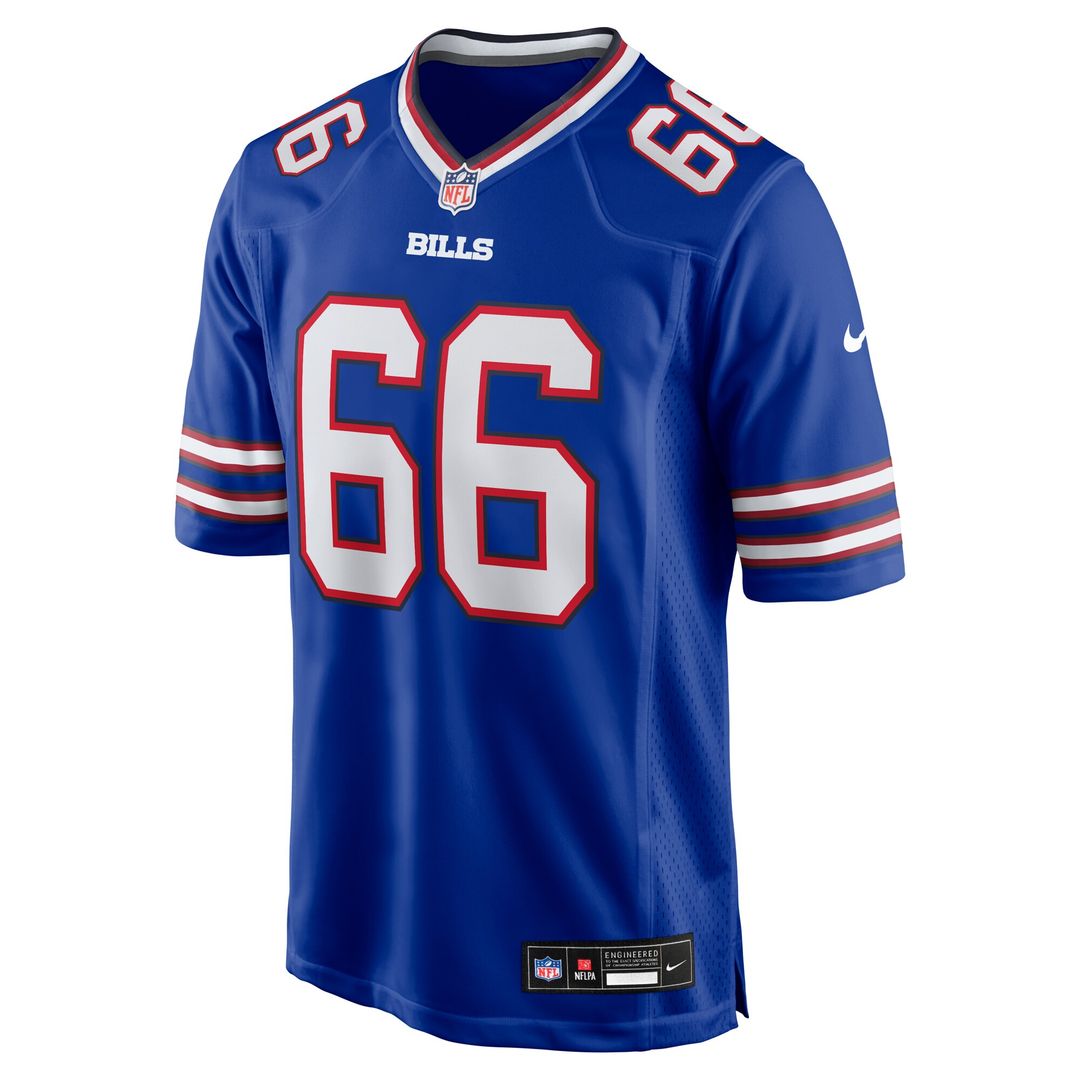 Connor McGovern Buffalo Bills Nike Game Player Jersey - Royal Official NFL Team Apparel Football Fan Gear