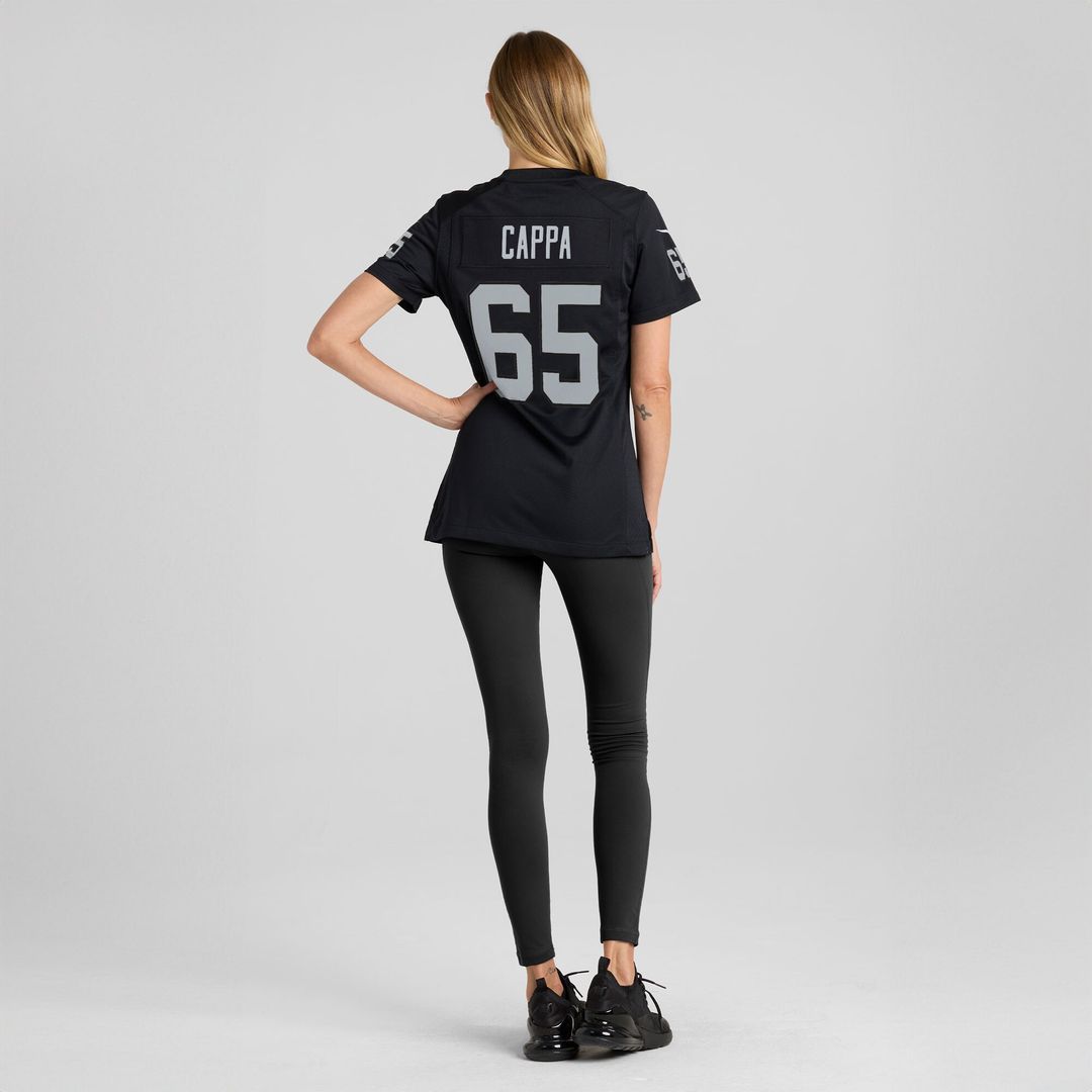 Alex Cappa Las Vegas Raiders Nike Women's Team Game Jersey - Black Official NFL Team Hat Football Fan Cap
