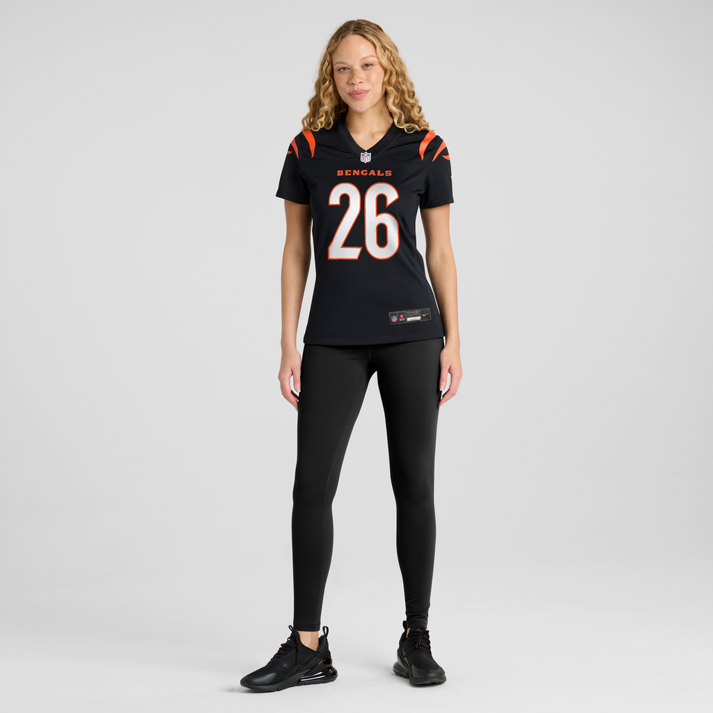 Ja'Sir Taylor Cincinnati Bengals Nike Women's Team Game Jersey - Black Official NFL Team Apparel Football Fan Gear