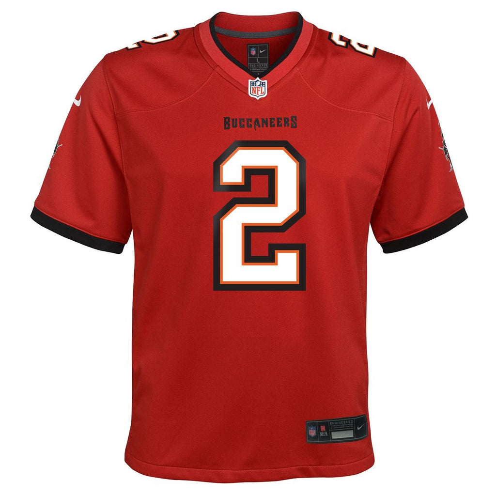 Emeka Egbuka Tampa Bay Buccaneers Nike Youth White Game Jersey - White Official NFL Team Apparel Football Fan Gear