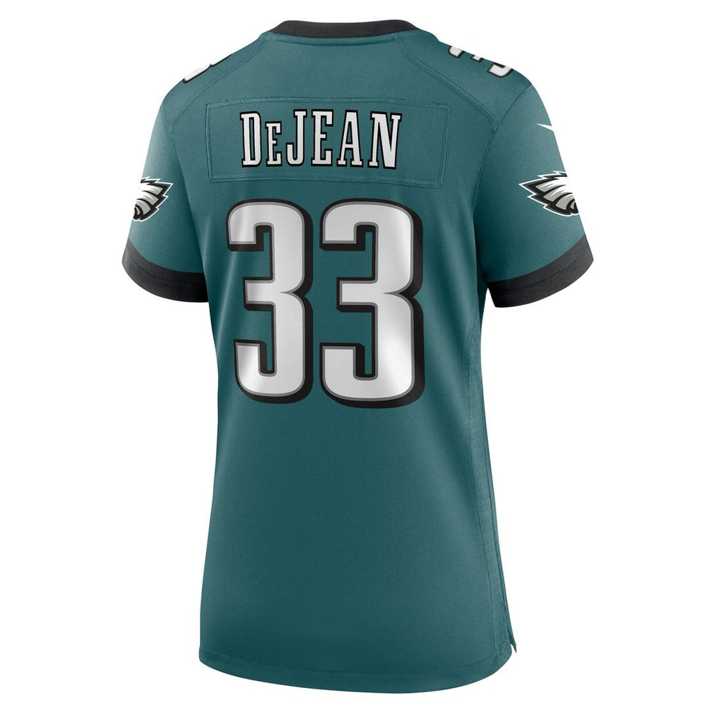 Cooper DeJean Philadelphia Eagles Nike Women's Team Game Jersey - Midnight Green Official NFL Team Apparel Football Fan Gear