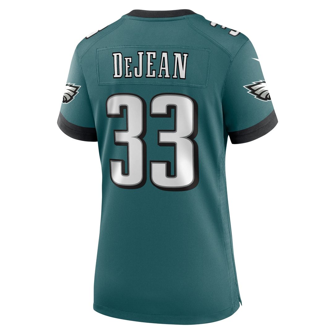 Cooper DeJean Philadelphia Eagles Nike Women's Team Game Jersey - Midnight Green Official NFL Team Apparel Football Fan Gear