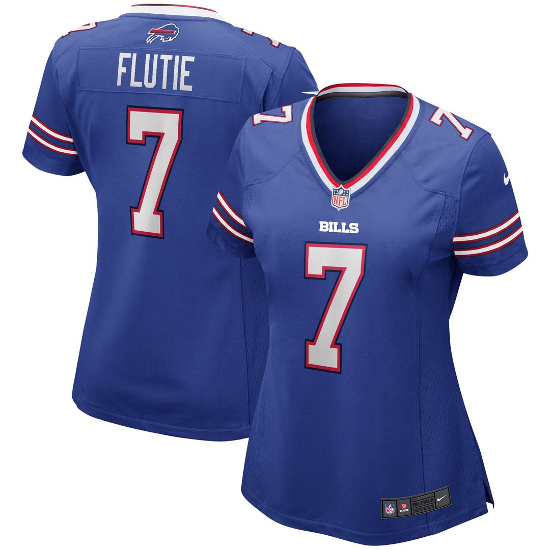 Doug Flutie Buffalo Bills Nike Women's Game Retired Player Jersey - Royal Official NFL Team Apparel Football Fan Gear