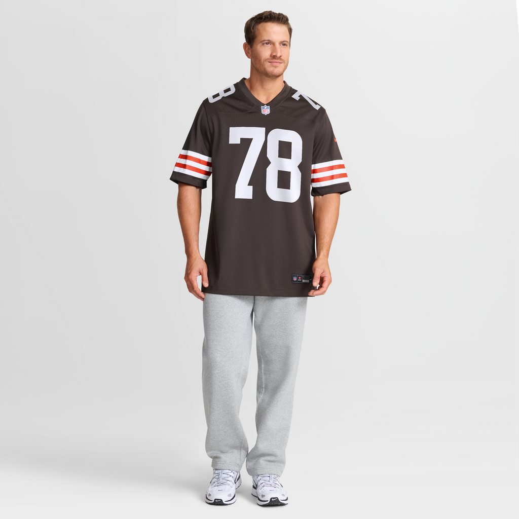 Jack Conklin Cleveland Browns Nike Game Player Jersey - Brown Official NFL Team Apparel Football Fan Gear