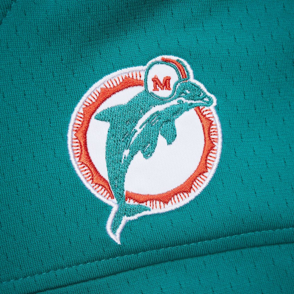 Dan Marino Miami Dolphins Mitchell & Ness Player Name & Number Hoodie Legacy Jersey - Aqua Official NFL Team Apparel Football Fan Gear