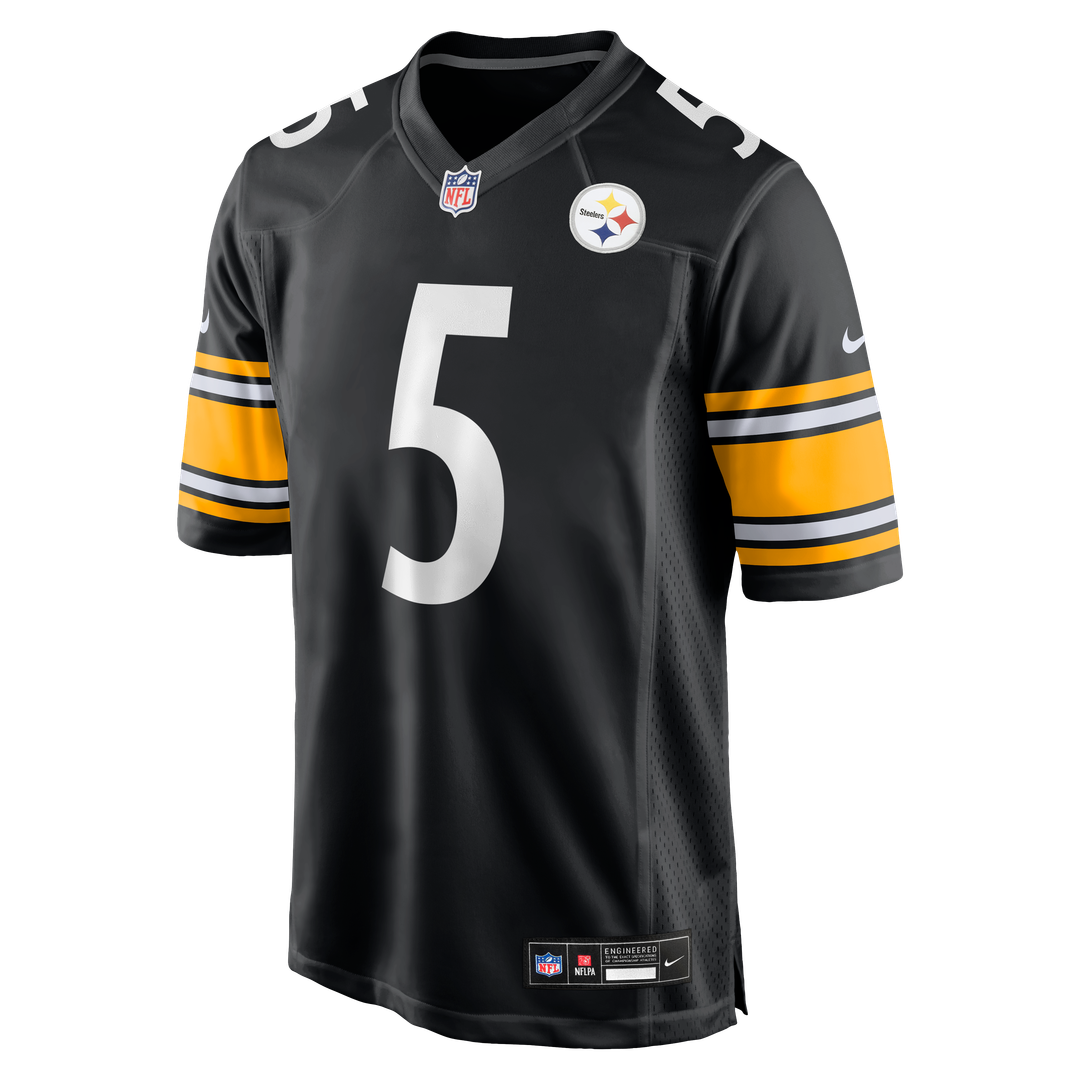 Cameron Johnston Pittsburgh Steelers Nike Game Jersey - Black Official NFL Team Apparel Football Fan Gear