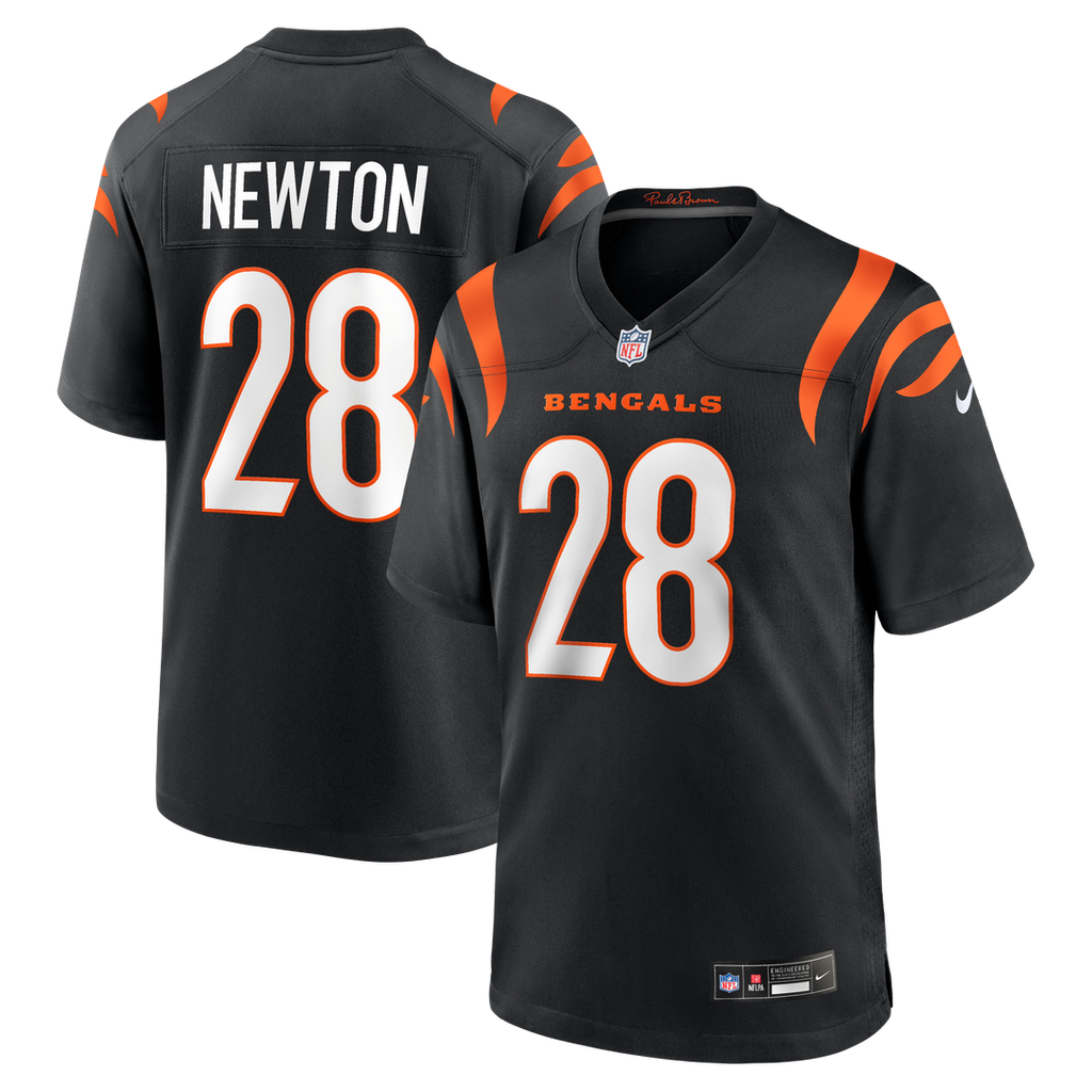 Josh Newton Cincinnati Bengals Nike Game Jersey - Black Official NFL Team Apparel Football Fan Gear