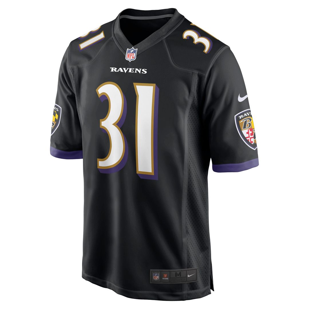 Jamal Lewis Baltimore Ravens Nike Retired Player Alternate Game Jersey - Black Official NFL Team Apparel Football Fan Gear