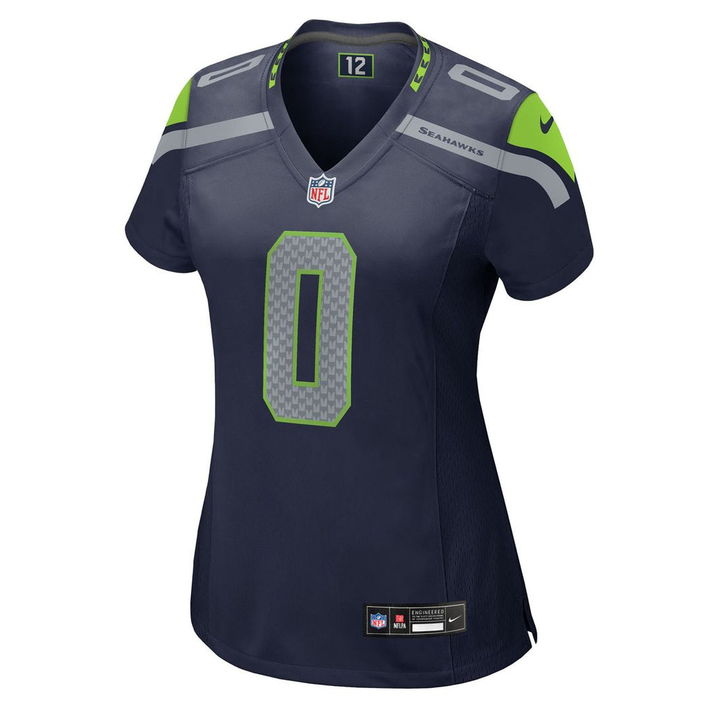 DeMarcus Lawrence Seattle Seahawks Nike Women's Team Game Jersey - College Navy Official NFL Team Apparel Football Fan Gear