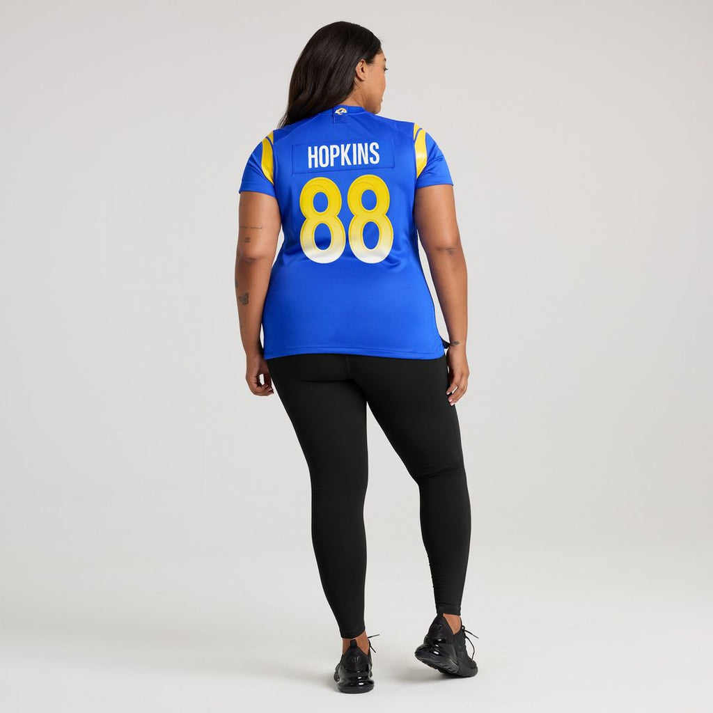 Brycen Hopkins Los Angeles Rams Nike Women's Game Jersey - Royal Official NFL Team Apparel Football Fan Gear