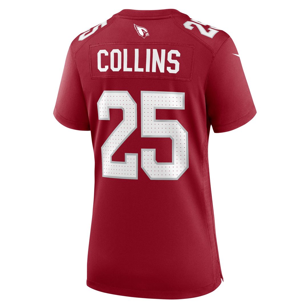 Zaven Collins Arizona Cardinals Nike Women's Player Jersey - Cardinal Official NFL Team Apparel Football Fan Gear