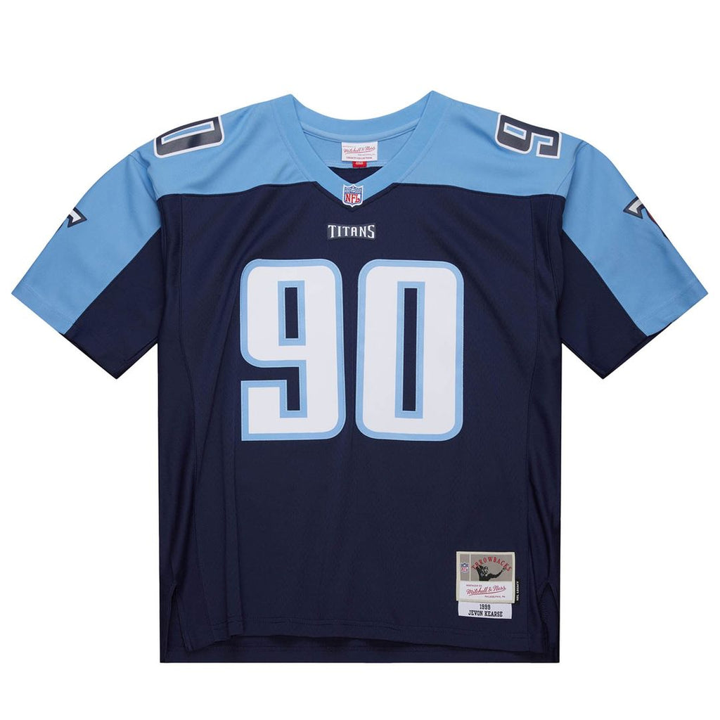 Jevon Kearse Tennessee Titans Mitchell & Ness 1999 Legacy Replica Jersey - Navy Official NFL Team Apparel Football Fan Gear