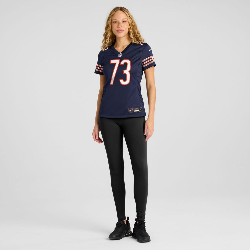 Jonah Jackson Chicago Bears Nike Women's Team Game Jersey - Navy Official NFL Team Apparel Football Fan Gear