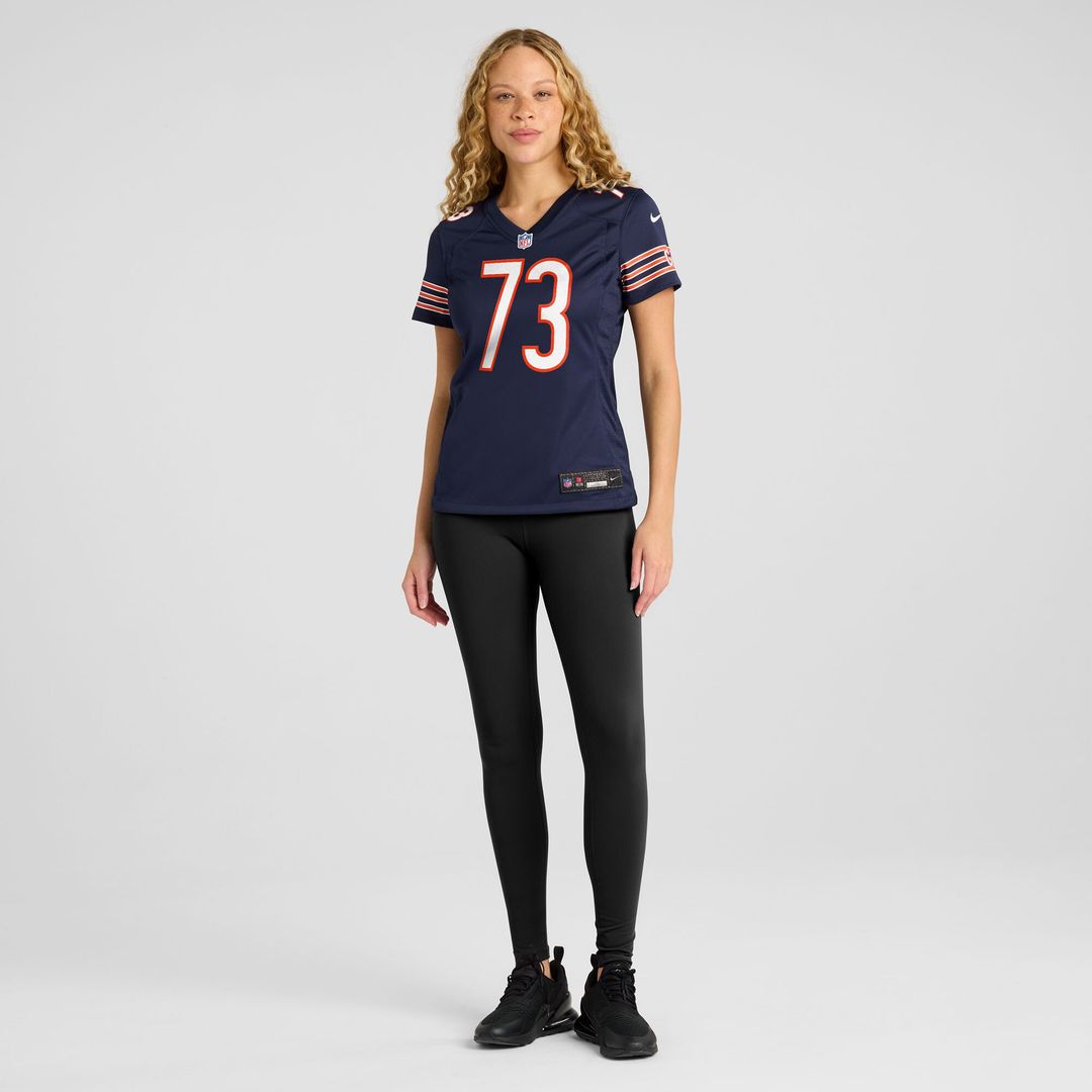 Jonah Jackson Chicago Bears Nike Women's Team Game Jersey - Navy Official NFL Team Apparel Football Fan Gear