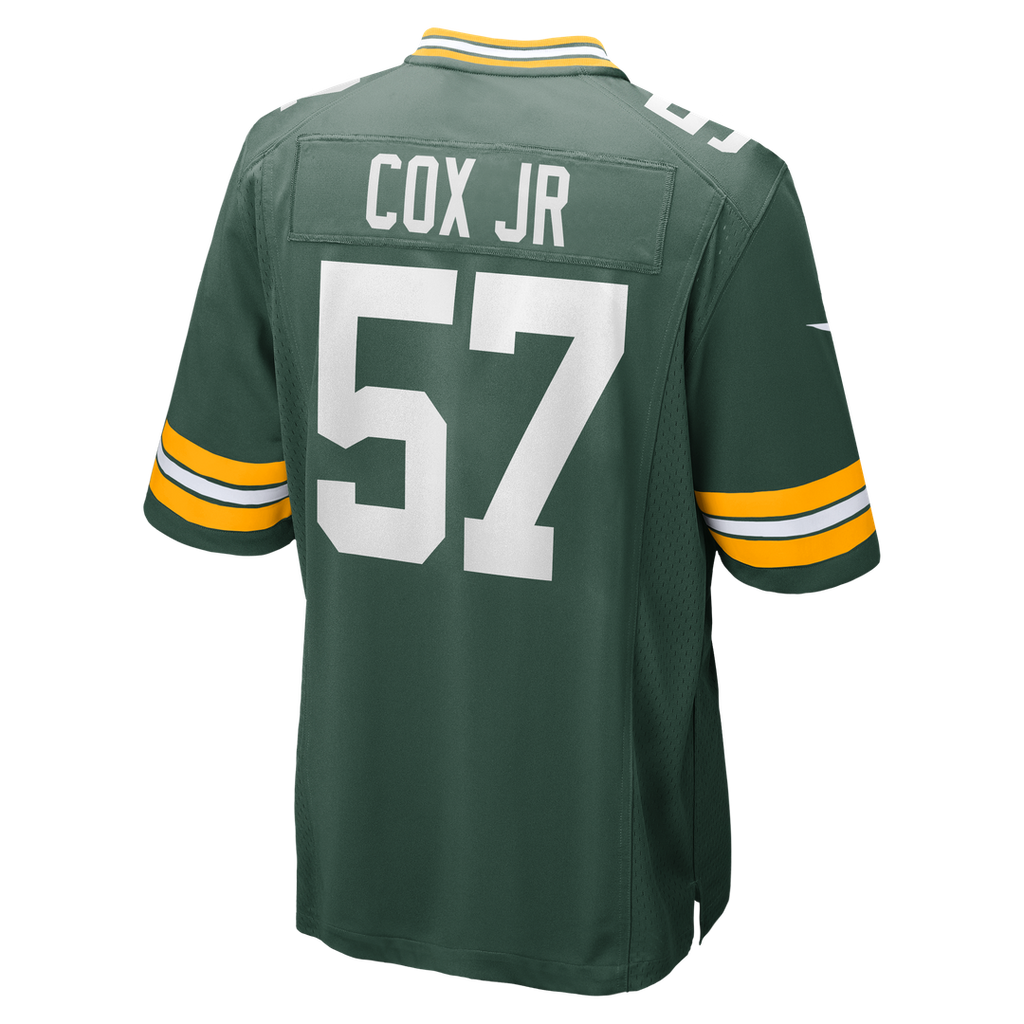 Brenton Cox Jr. Green Bay Packers Nike Game Jersey - Green Official NFL Team Apparel Football Fan Gear