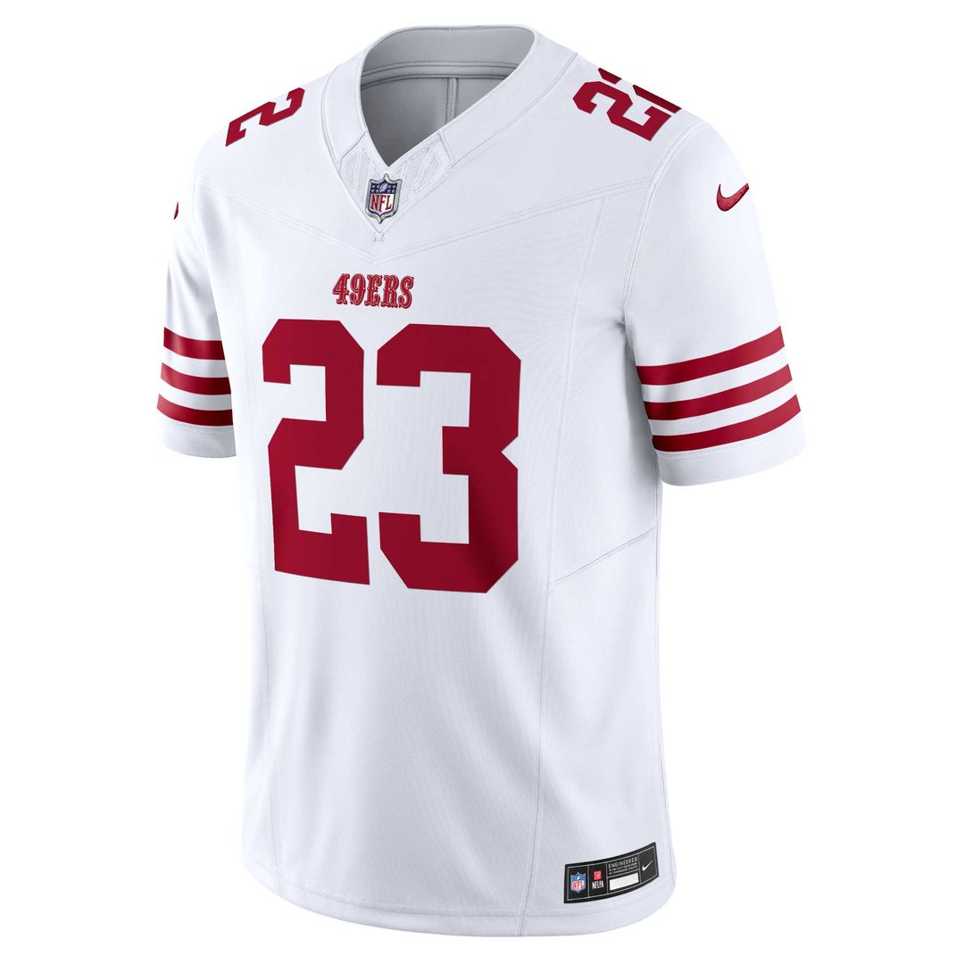 Christian McCaffrey San Francisco 49ers Nike Vapor F.U.S.E. Limited Jersey - Scarlet Official NFL Team Apparel Football Fan Gear