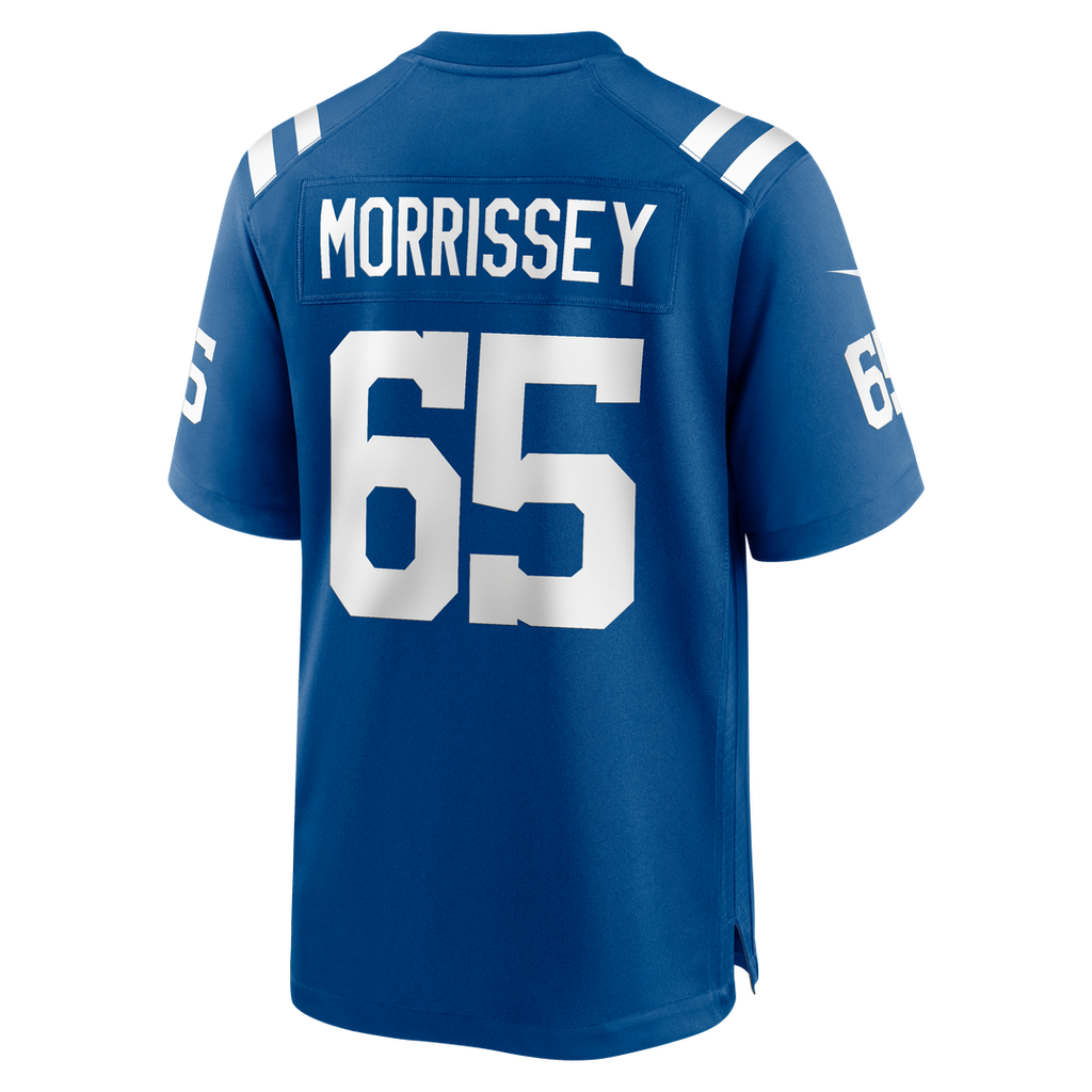 Jimmy Morrissey Indianapolis Colts Nike Team Game Jersey - Royal Official NFL Team Apparel Football Fan Gear