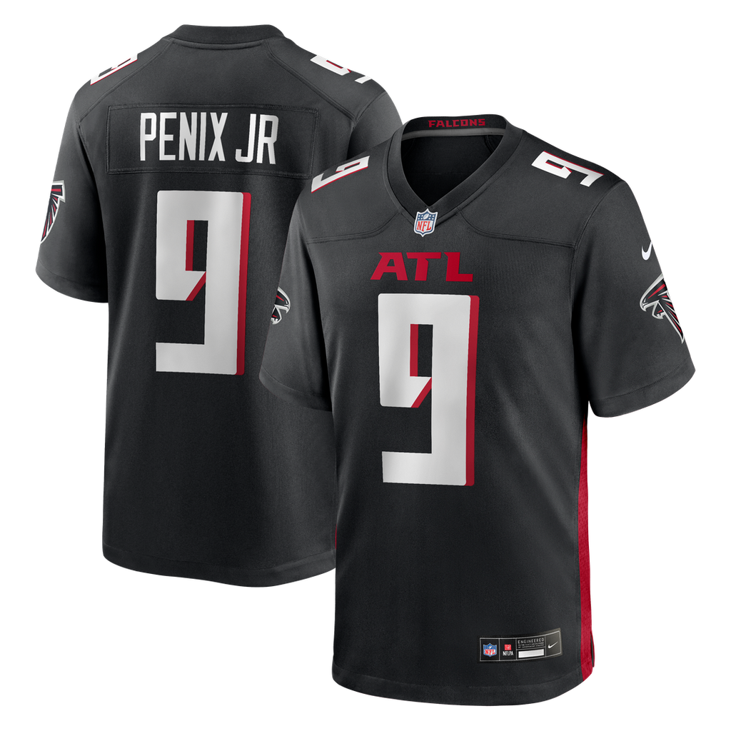 Michael Penix Jr. Atlanta Falcons Nike Player Game Jersey - Black Official NFL Team Apparel Football Fan Gear