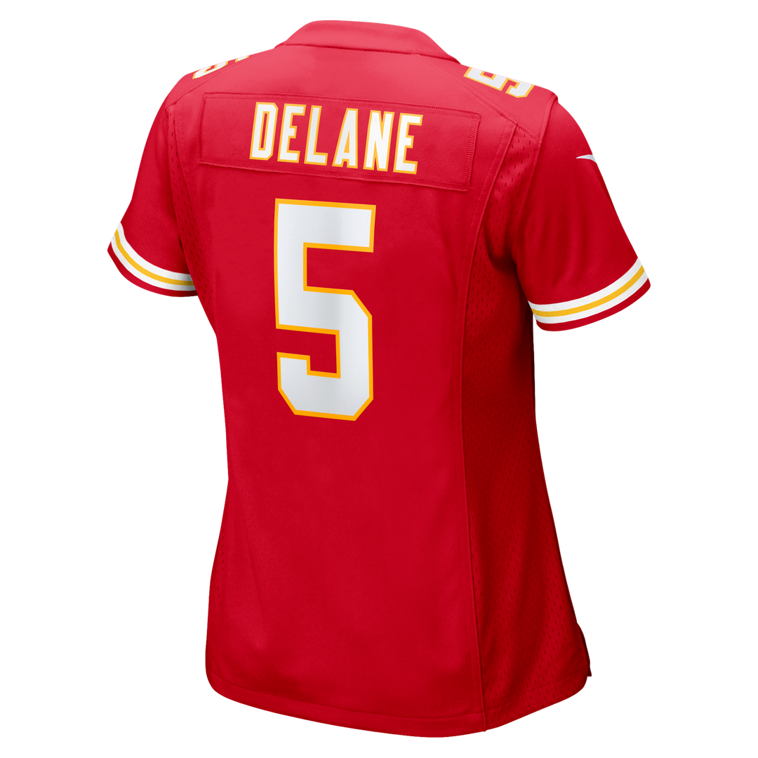 Mansoor Delane Kansas City Chiefs Nike Women's Game Jersey - Red Official NFL Team Apparel Football Fan Gear