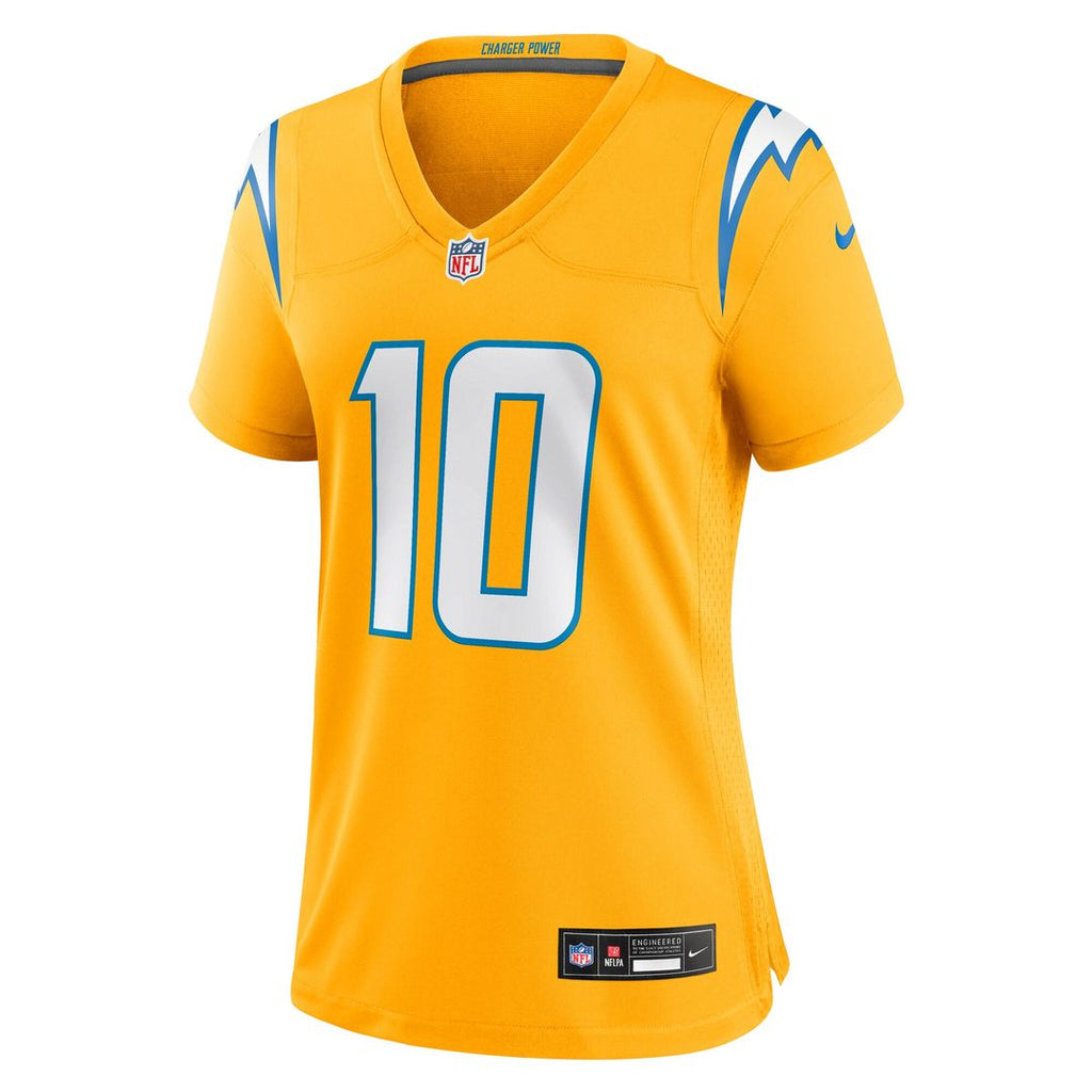 Justin Herbert Los Angeles Chargers Nike Women's Alternate Super Chargers Game Jersey - Navy Official NFL Team Apparel Football Fan Gear