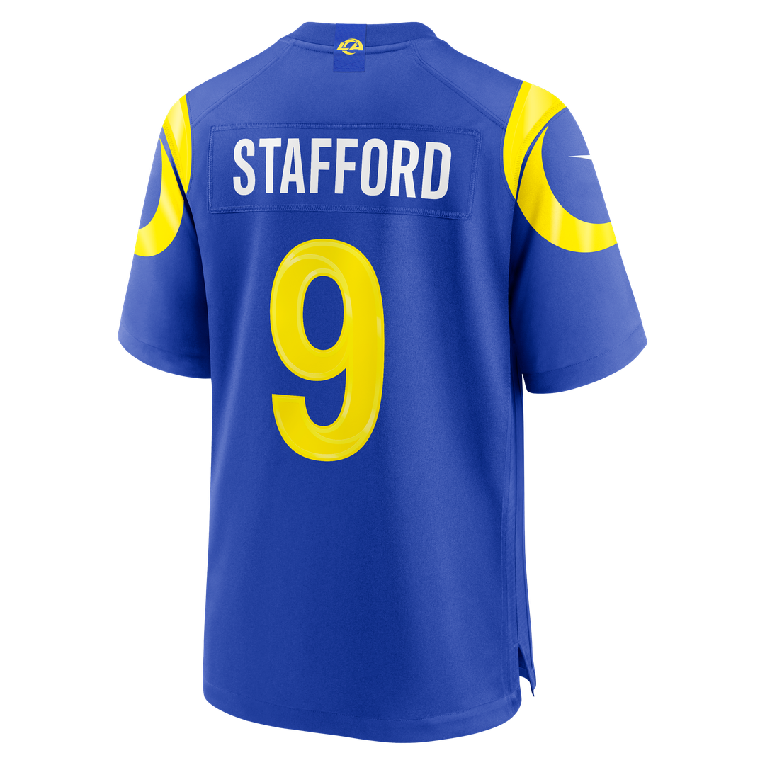 Matthew Stafford Los Angeles Rams Nike Team Game Player Jersey - Royal Official NFL Team Apparel Football Fan Gear