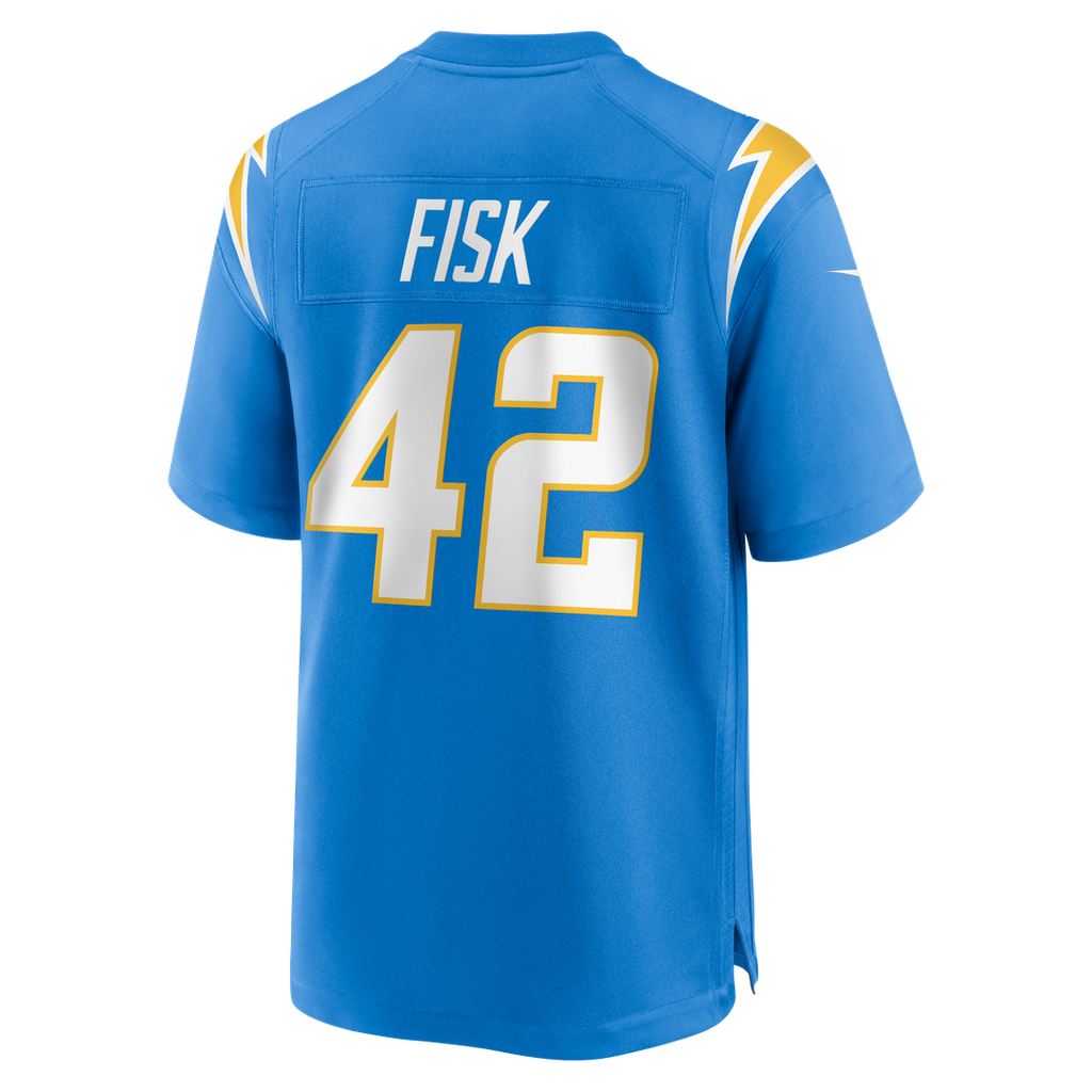 Tucker Fisk Los Angeles Chargers Nike Team Game Jersey - Powder Blue Official NFL Team Apparel Football Fan Gear