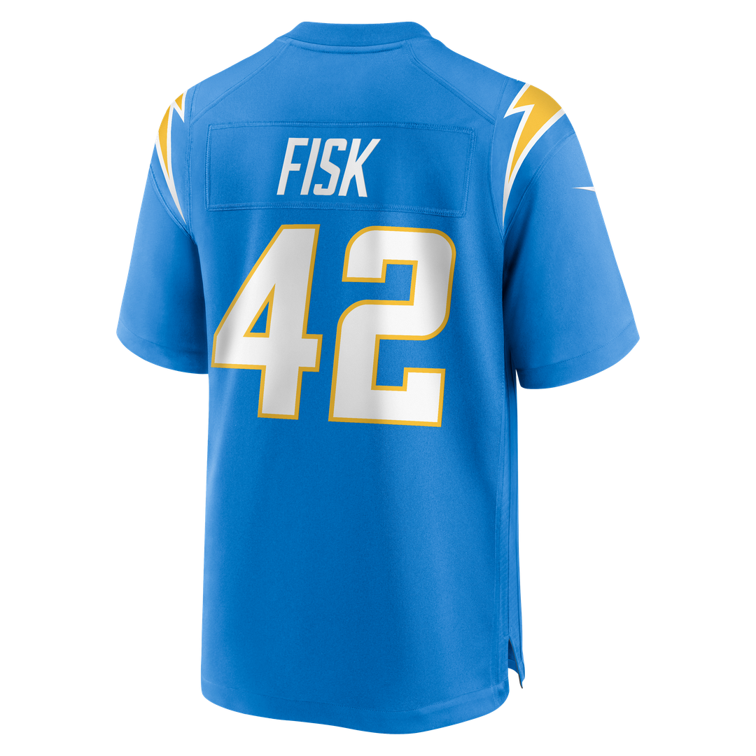 Tucker Fisk Los Angeles Chargers Nike Team Game Jersey - Powder Blue Official NFL Team Apparel Football Fan Gear