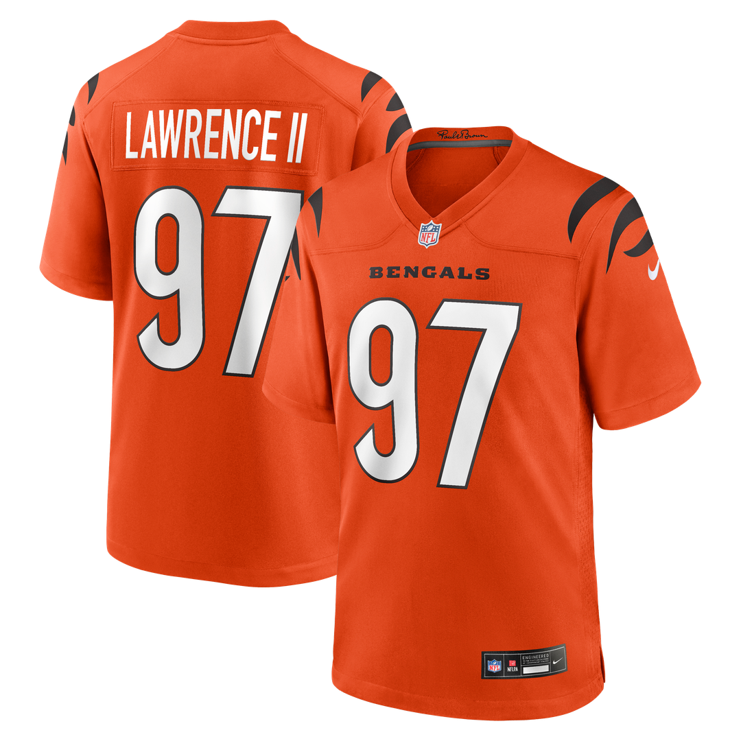 Dexter Lawrence II Cincinnati Bengals Nike Game Jersey - Black Official NFL Team Apparel Football Fan Gear
