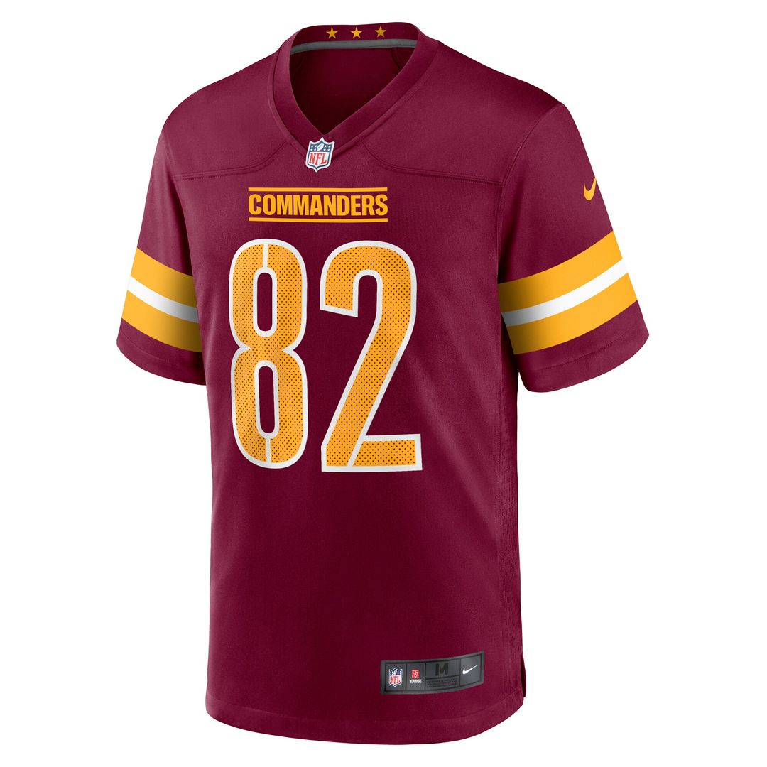 Ben Sinnott Washington Commanders Nike Game Jersey - Burgundy Official NFL Team Apparel Football Fan Gear