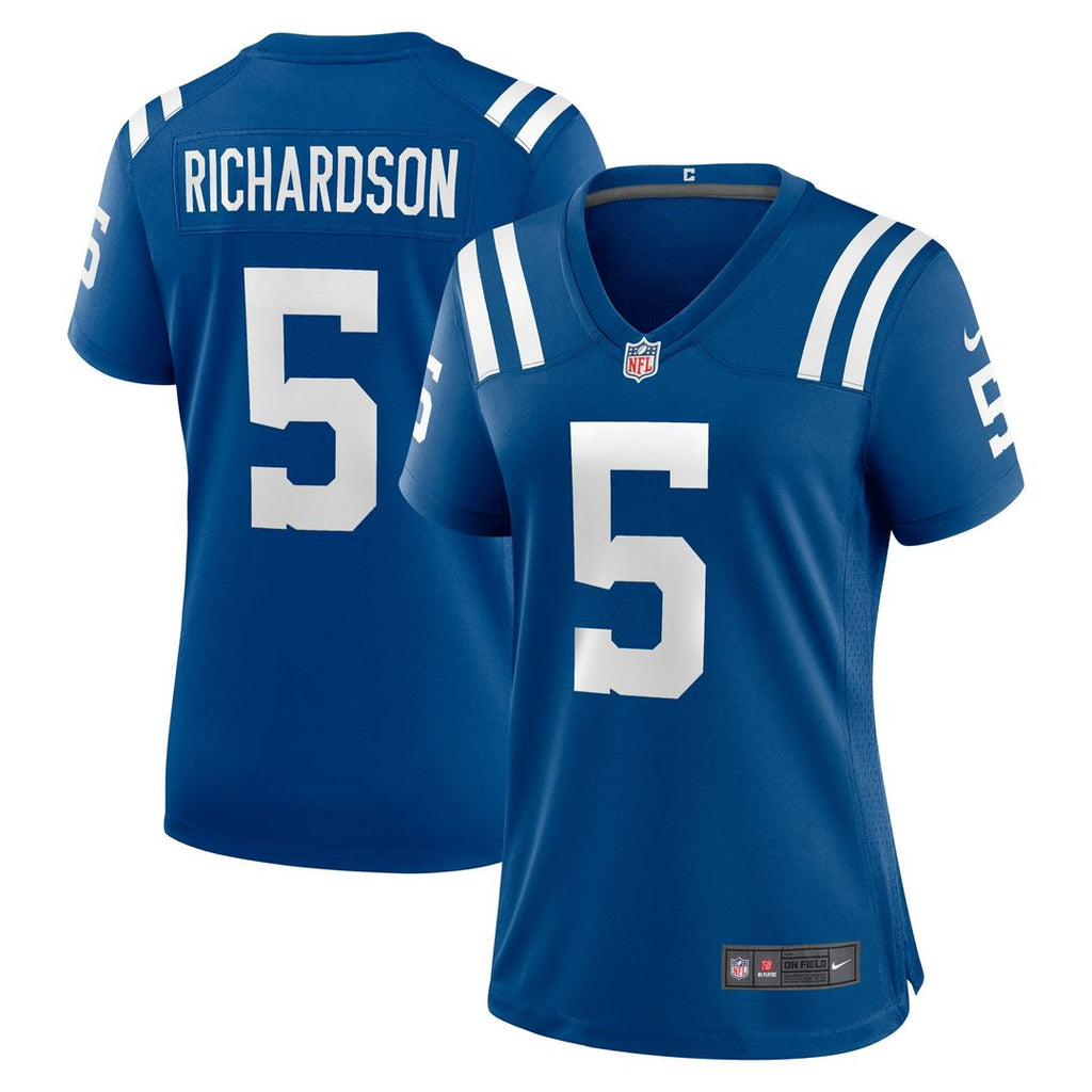 Anthony Richardson Sr. Indianapolis Colts Nike Women's Team Game Jersey - Royal Official NFL Team Apparel Football Fan Gear