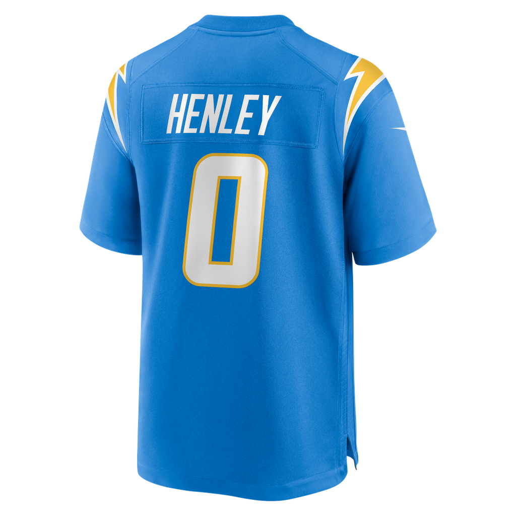 Daiyan Henley Los Angeles Chargers Nike Team Game Jersey - Powder Blue Official NFL Team Apparel Football Fan Gear
