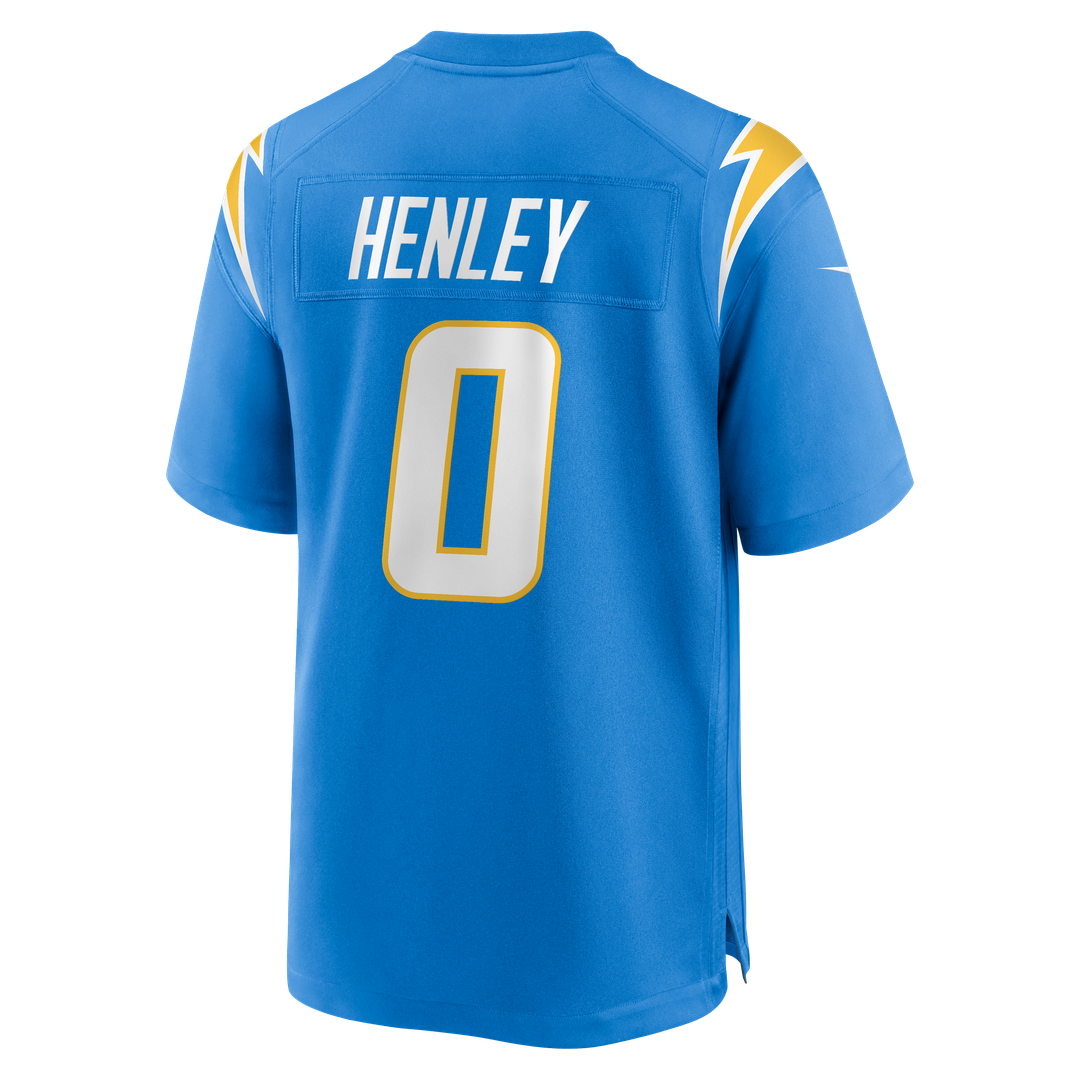 Daiyan Henley Los Angeles Chargers Nike Team Game Jersey - Powder Blue Official NFL Team Apparel Football Fan Gear