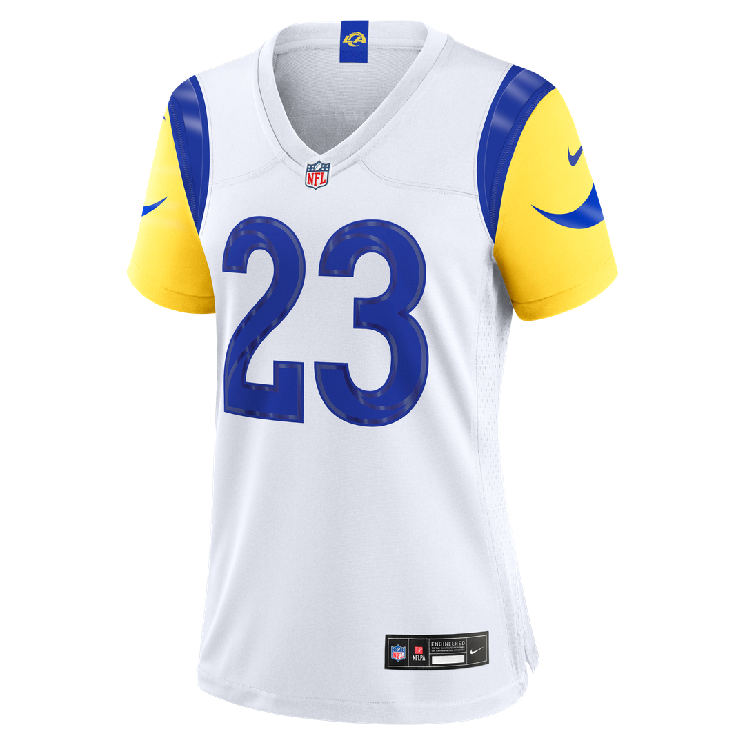 Kyren Williams Los Angeles Rams Nike Women's Game Jersey - White Official NFL Team Apparel Football Fan Gear