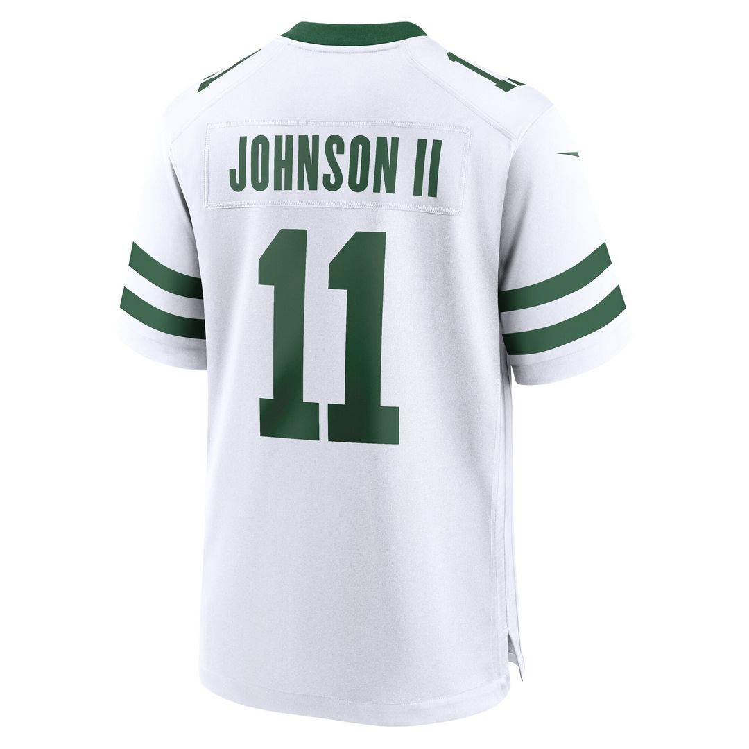 Jermaine Johnson II New York Jets Nike Alternate Game Jersey - Legacy Black Official NFL Team Apparel Football Fan Gear