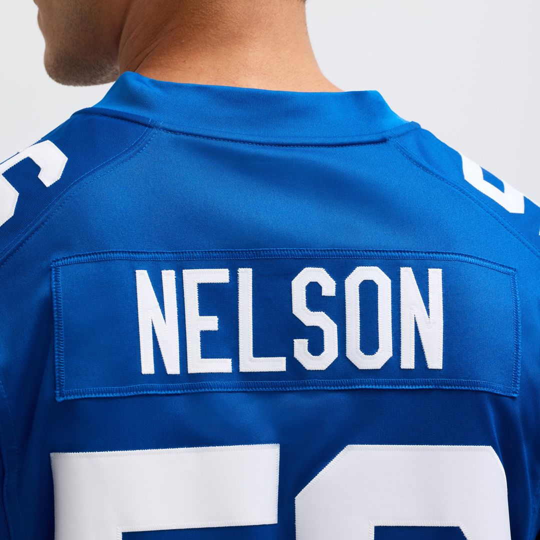 Men's Nike Quenton Nelson Royal Indianapolis Colts Alternate Vapor Limited Jersey Official NFL Team Apparel Football Fan Gear