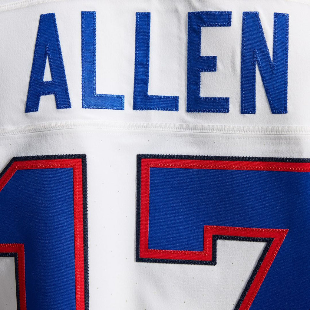 Josh Allen Buffalo Bills Nike Vapor F.U.S.E. Elite Jersey - White Official NFL Team Apparel Football Fan Gear