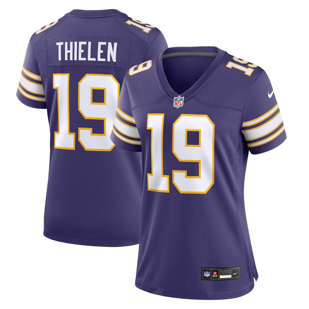 Adam Thielen Minnesota Vikings Nike Women's Alternate Player Jersey - Purple Official NFL Team Apparel Football Fan Gear