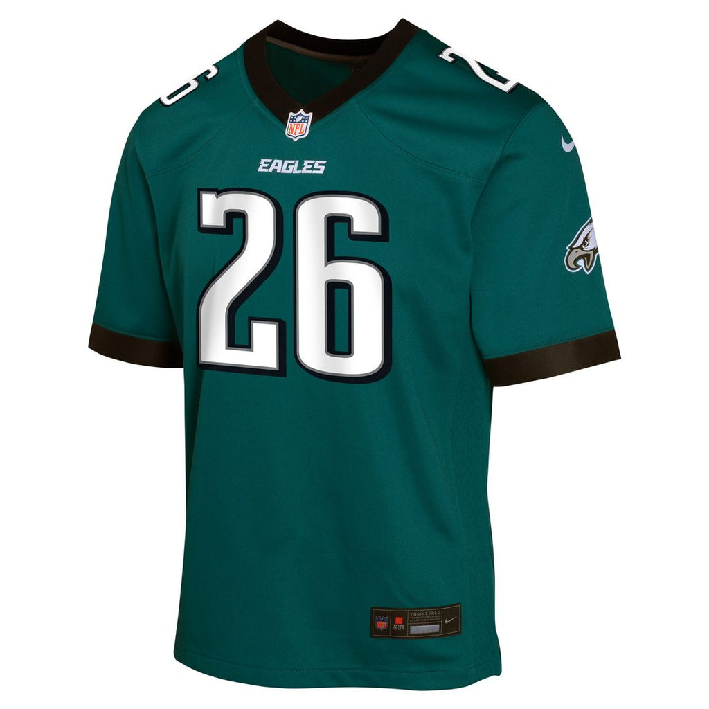 Saquon Barkley Philadelphia Eagles Nike Youth Game Jersey - Kelly Green Official NFL Team Apparel Football Fan Gear