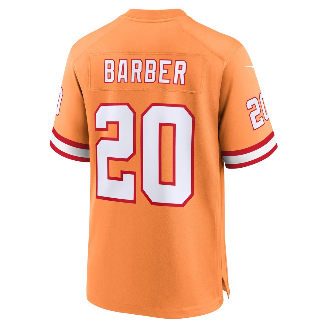 Ronde Barber Tampa Bay Buccaneers Nike Retired Player Alternate Game Jersey - Orange Official NFL Team Apparel Football Fan Gear