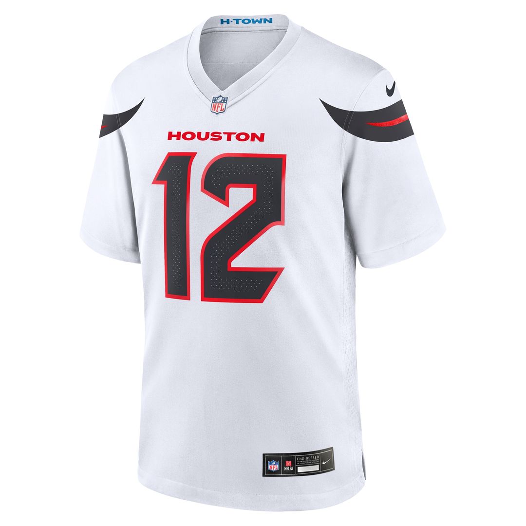 Nico Collins Houston Texans Nike Alternate Game Jersey - Red Official NFL Team Apparel Football Fan Gear