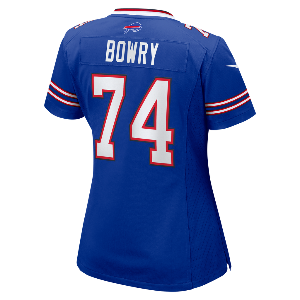 Jude Bowry Buffalo Bills Nike Women's Team Game Jersey - Royal Official NFL Team Apparel Football Fan Gear