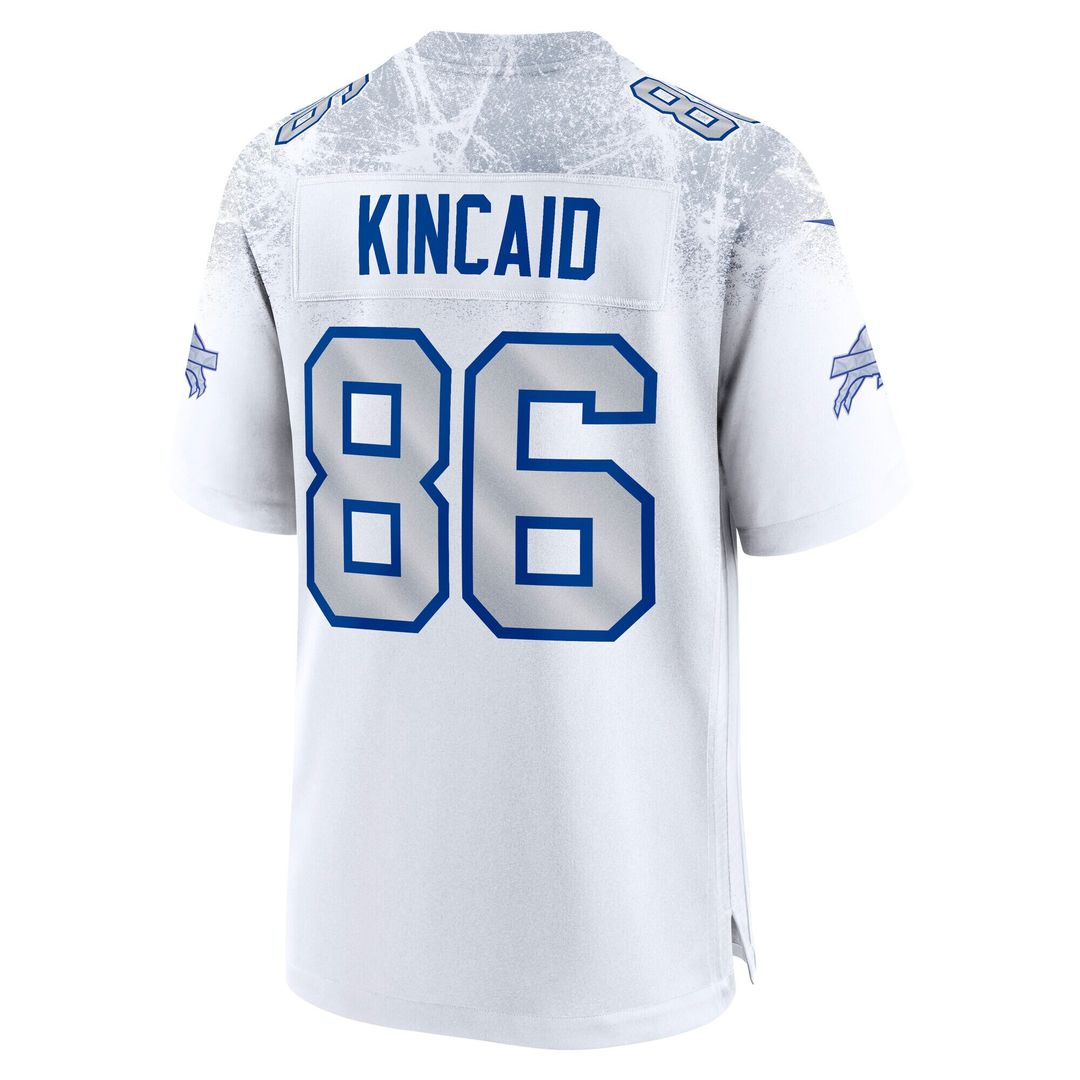 Dalton Kincaid Buffalo Bills Nike 2025 Rivalries Collection Game Jersey - White Official NFL Team Apparel Football Fan Gear