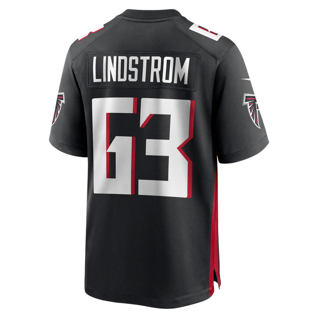Chris Lindstrom Atlanta Falcons Nike Game Jersey - Black Official NFL Team Apparel Football Fan Gear