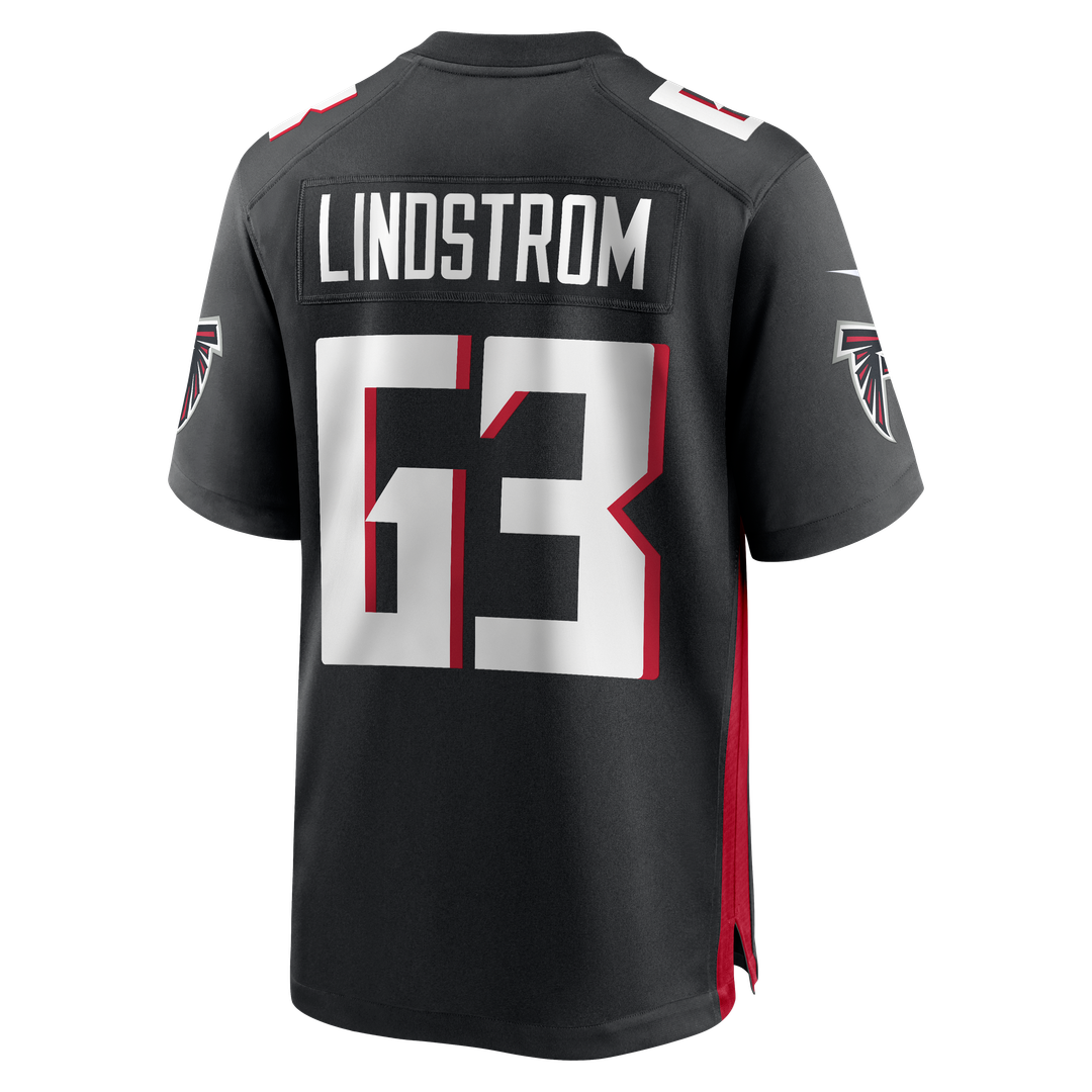 Chris Lindstrom Atlanta Falcons Nike Game Jersey - Black Official NFL Team Apparel Football Fan Gear
