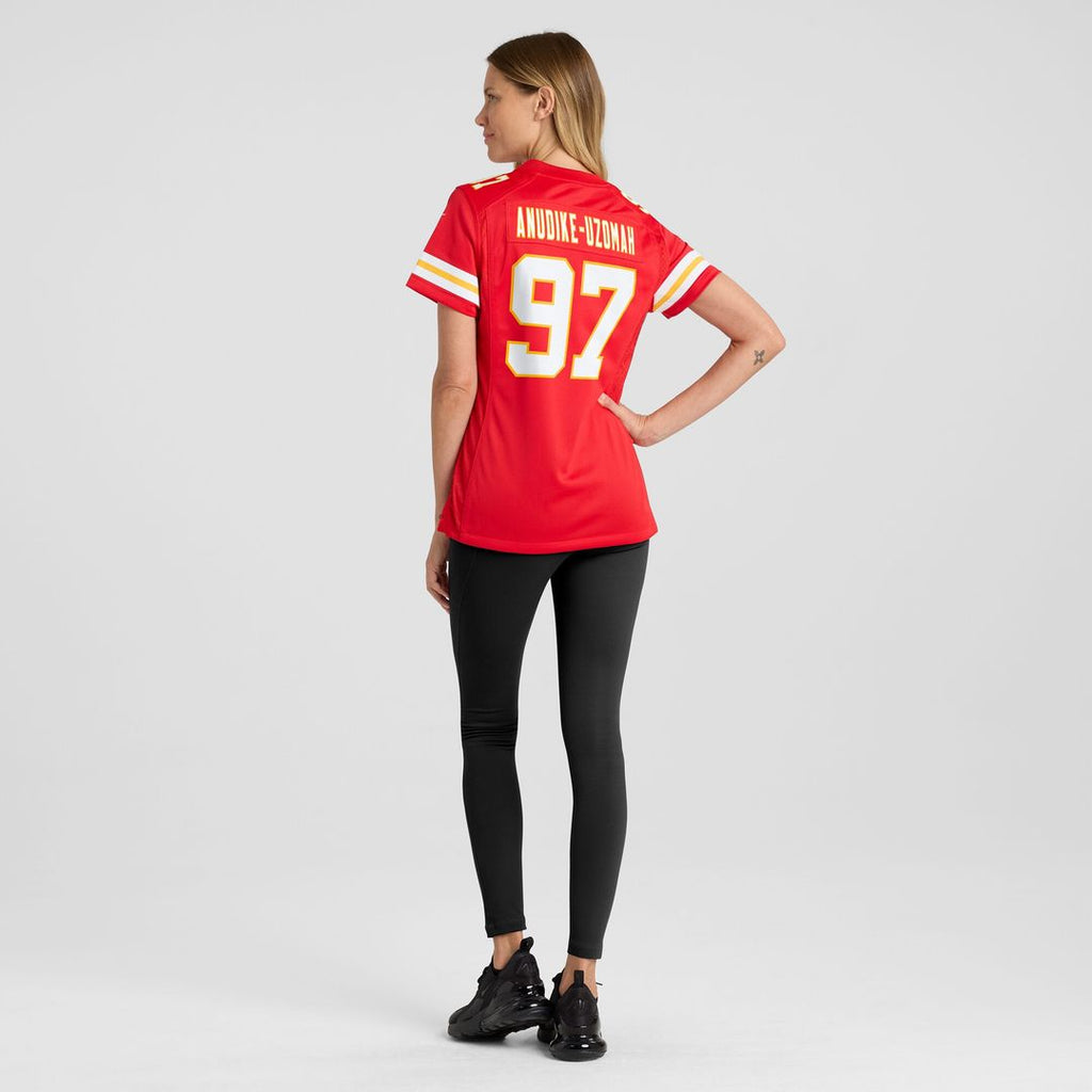 Felix Anudike-Uzomah Kansas City Chiefs Nike Women's Player Jersey - Red Official NFL Team Apparel Football Fan Gear