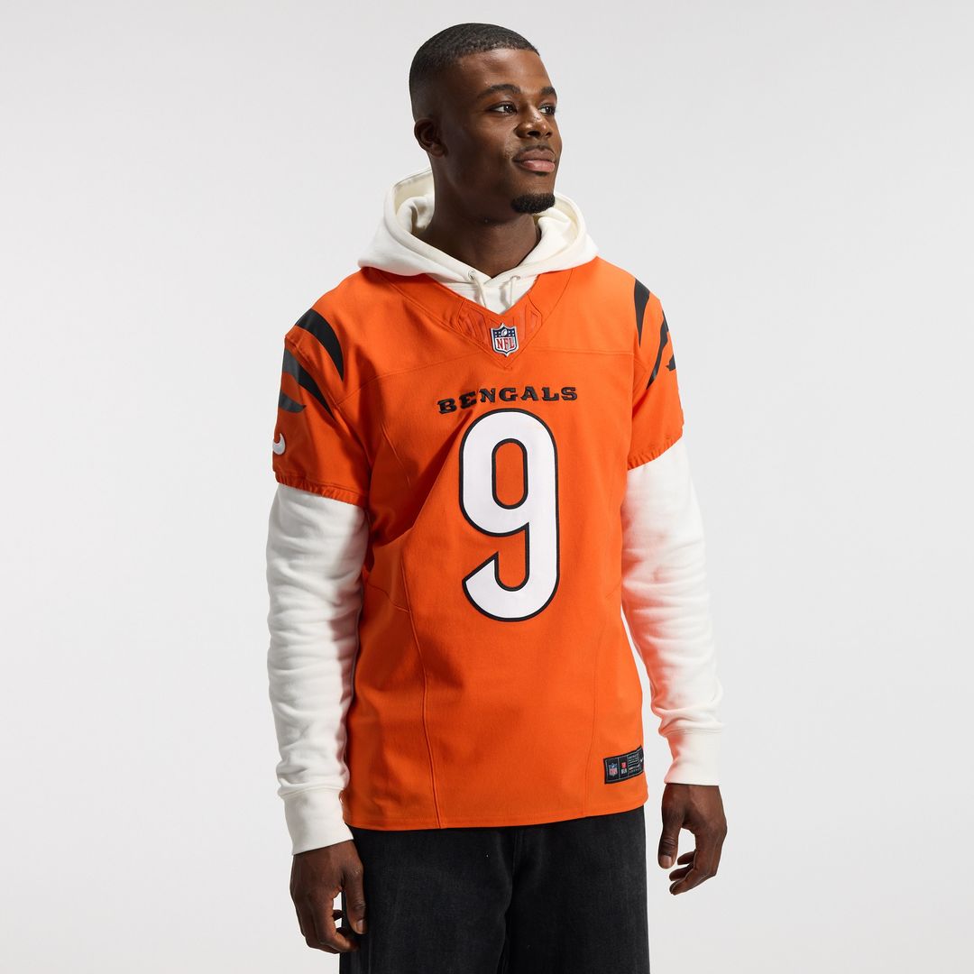 Joe Burrow Cincinnati Bengals Nike Vapor F.U.S.E. Elite Jersey - Orange Official NFL Team Apparel Football Fan Gear
