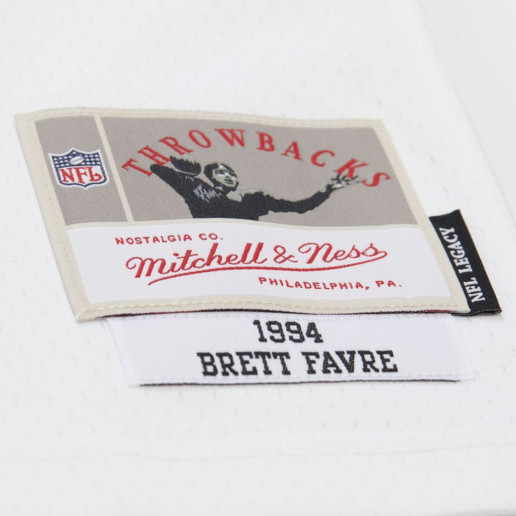 Brett Favre Green Bay Packers Mitchell & Ness 1994 Legacy Replica Jersey - White Official NFL Team Apparel Football Fan Gear